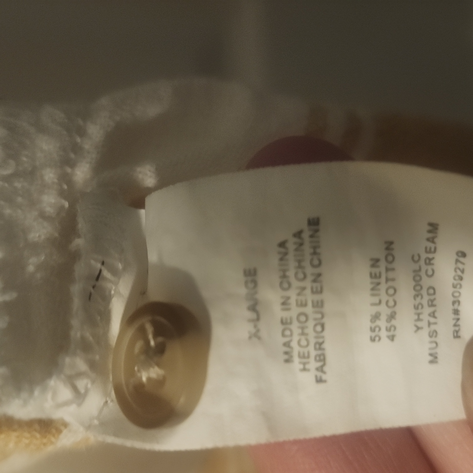 Thread And Supply Linnen/ Cotton Top Xl — image 3 of 4